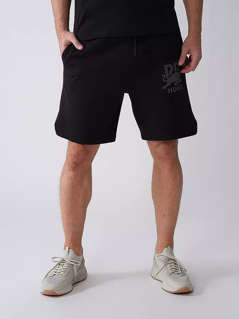 HUGO | Shorts HUGO x RB | schwarz