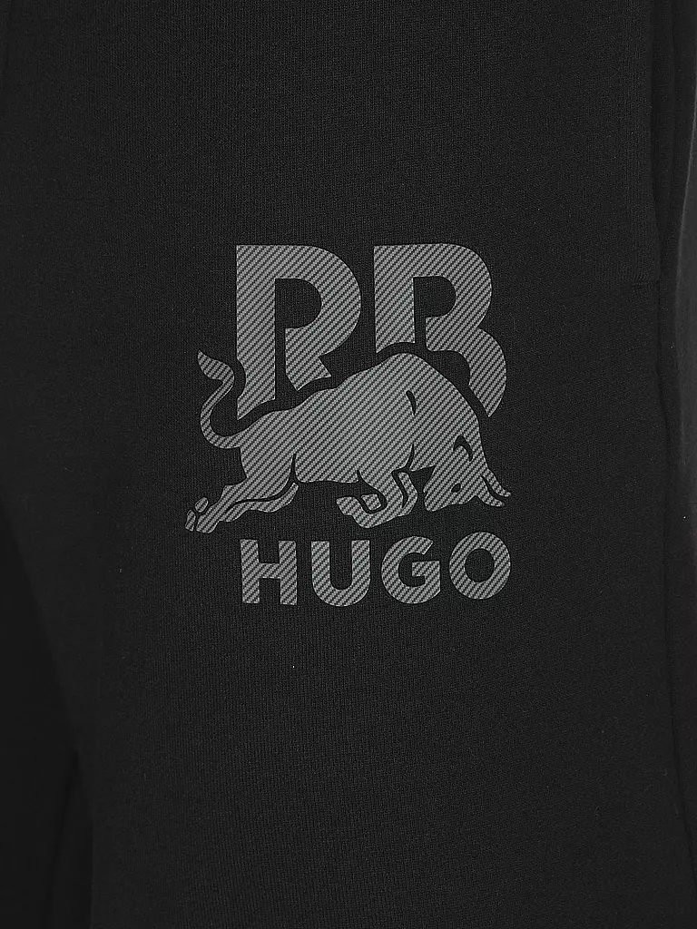 HUGO | Shorts HUGO x RB | schwarz