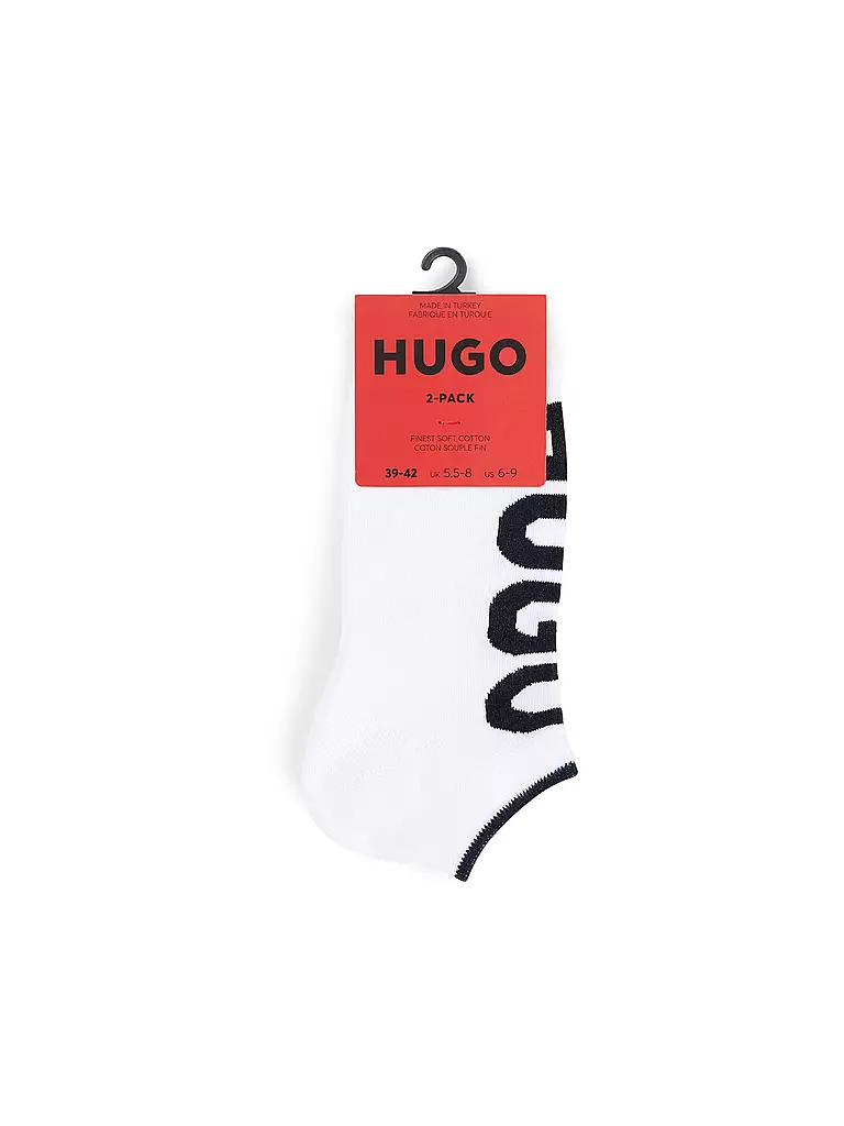 HUGO | Socken 2er Pkg white  | weiss