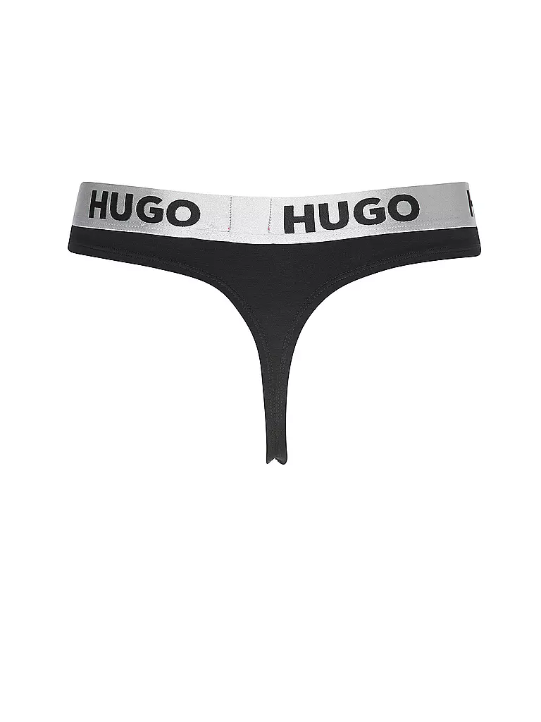 HUGO | String black  | schwarz