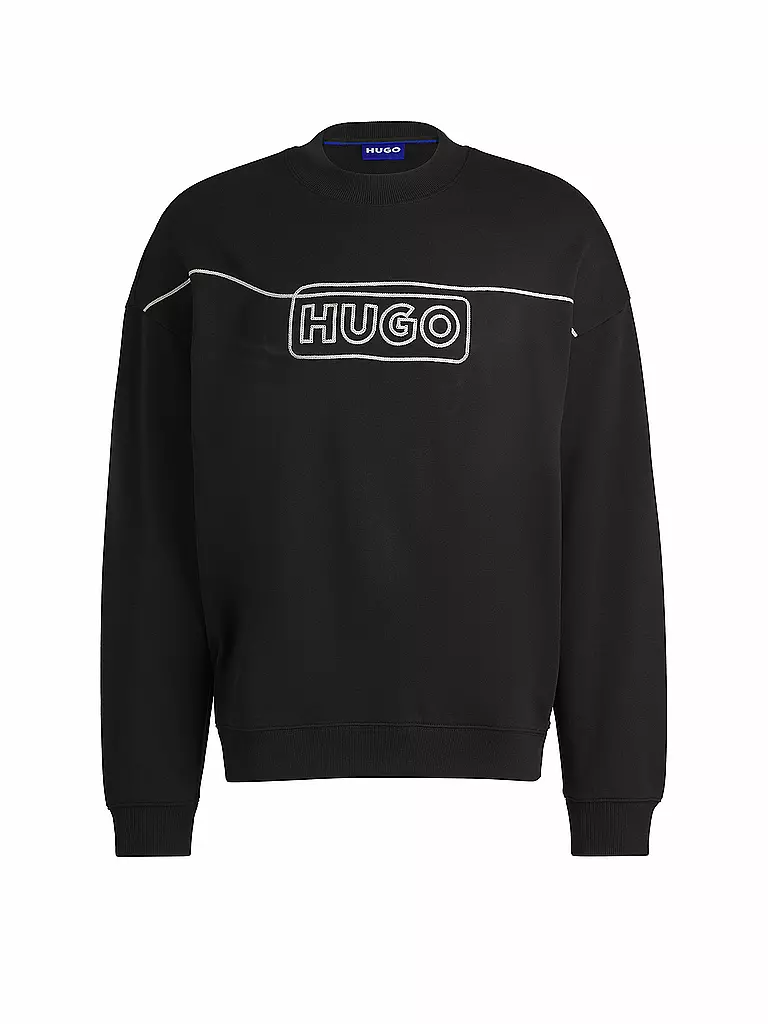 HUGO | Sweater NOIDERYOS | schwarz