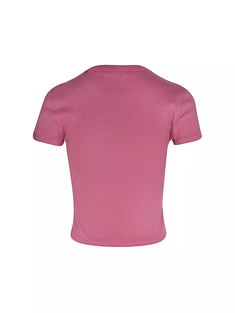 HUGO | T-Shirt Cropped Fit | rosa