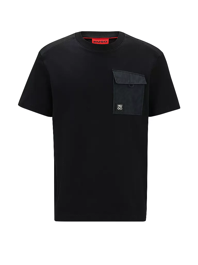 HUGO | T-Shirt DABIENO | schwarz