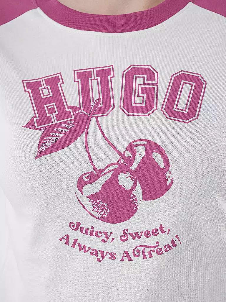 HUGO | T-Shirt DANA | rosa