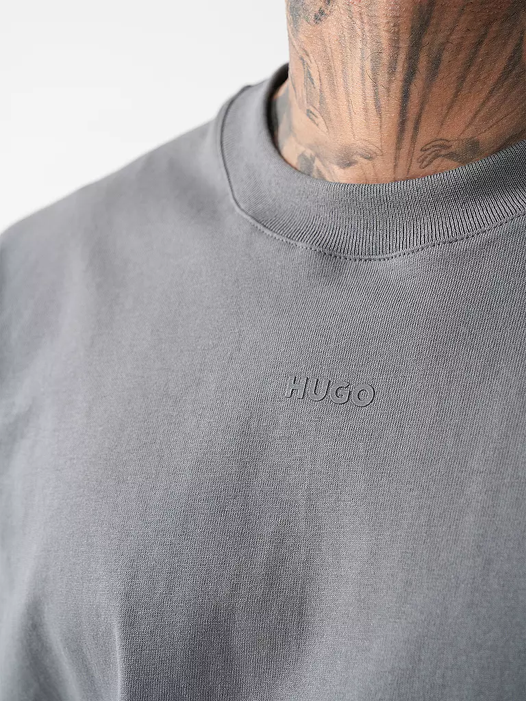 HUGO | T-Shirt DAPOLINO | grau