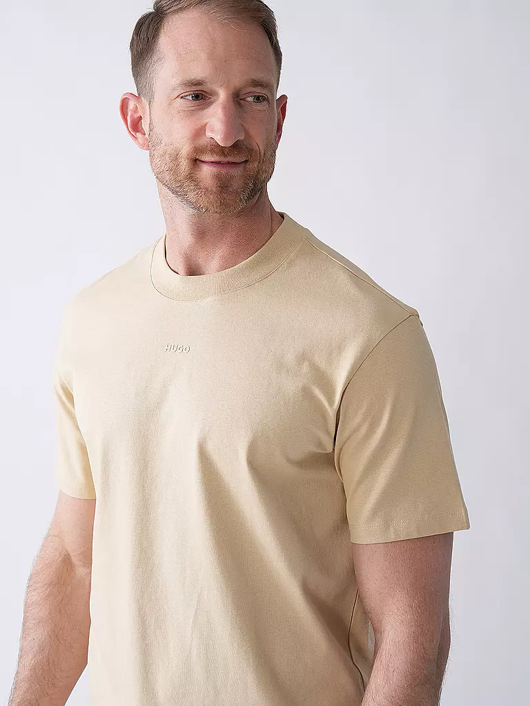 HUGO | T-Shirt DAPOLINO | beige