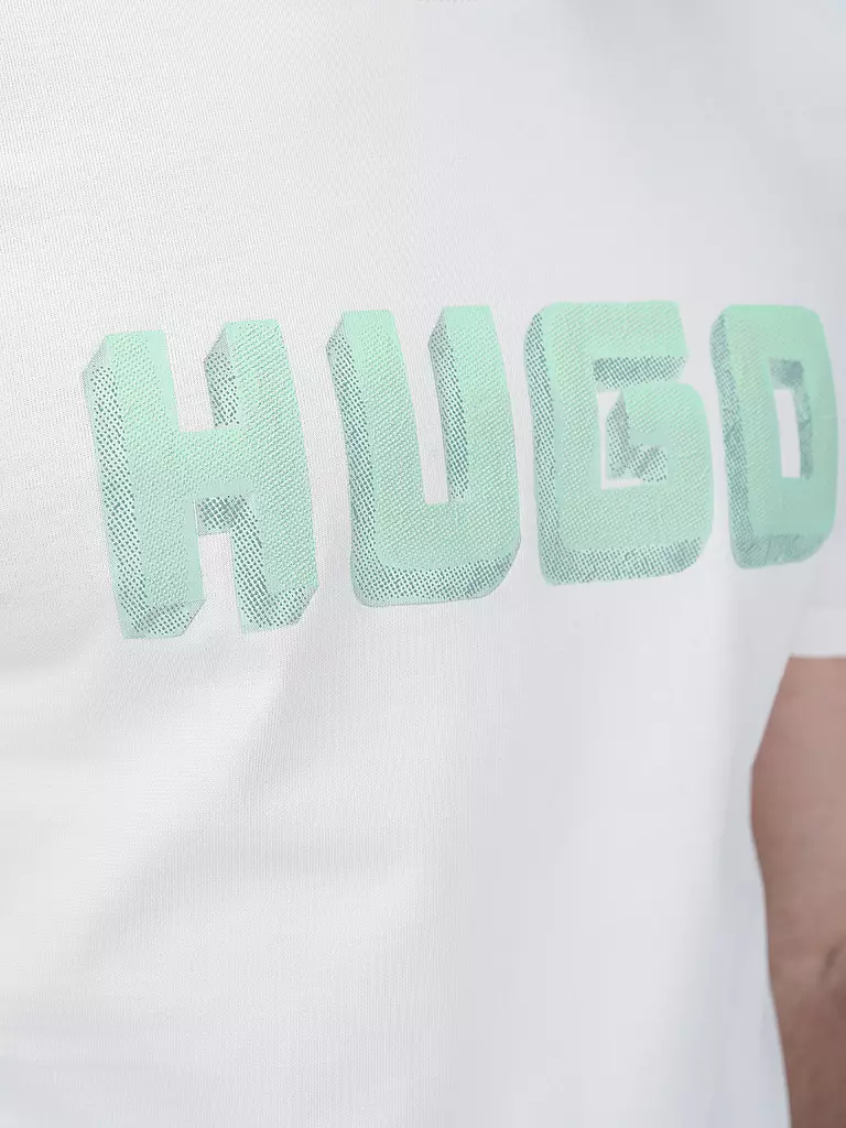 HUGO | T-Shirt DAQERIO | creme