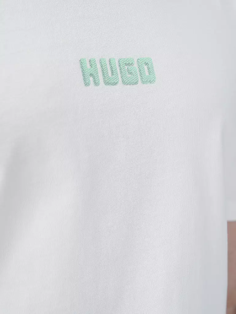 HUGO | T-Shirt DIQITEE | creme