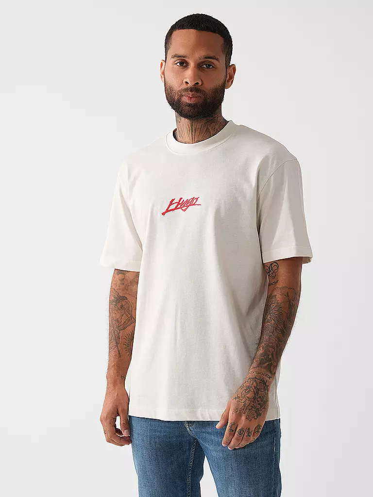 HUGO | T-Shirt DLOGOTEE | weiss