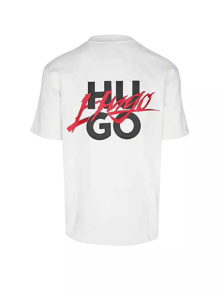 HUGO | T-Shirt DLOGOTEE | weiss