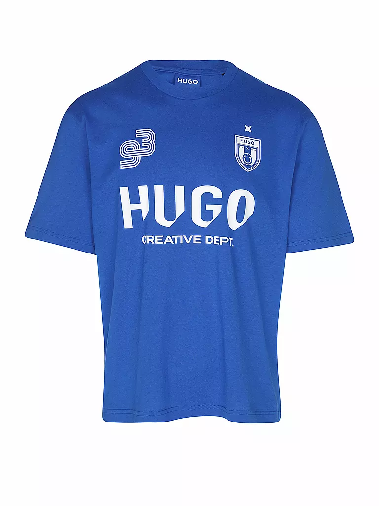 HUGO | T-Shirt NEBULOP | blau