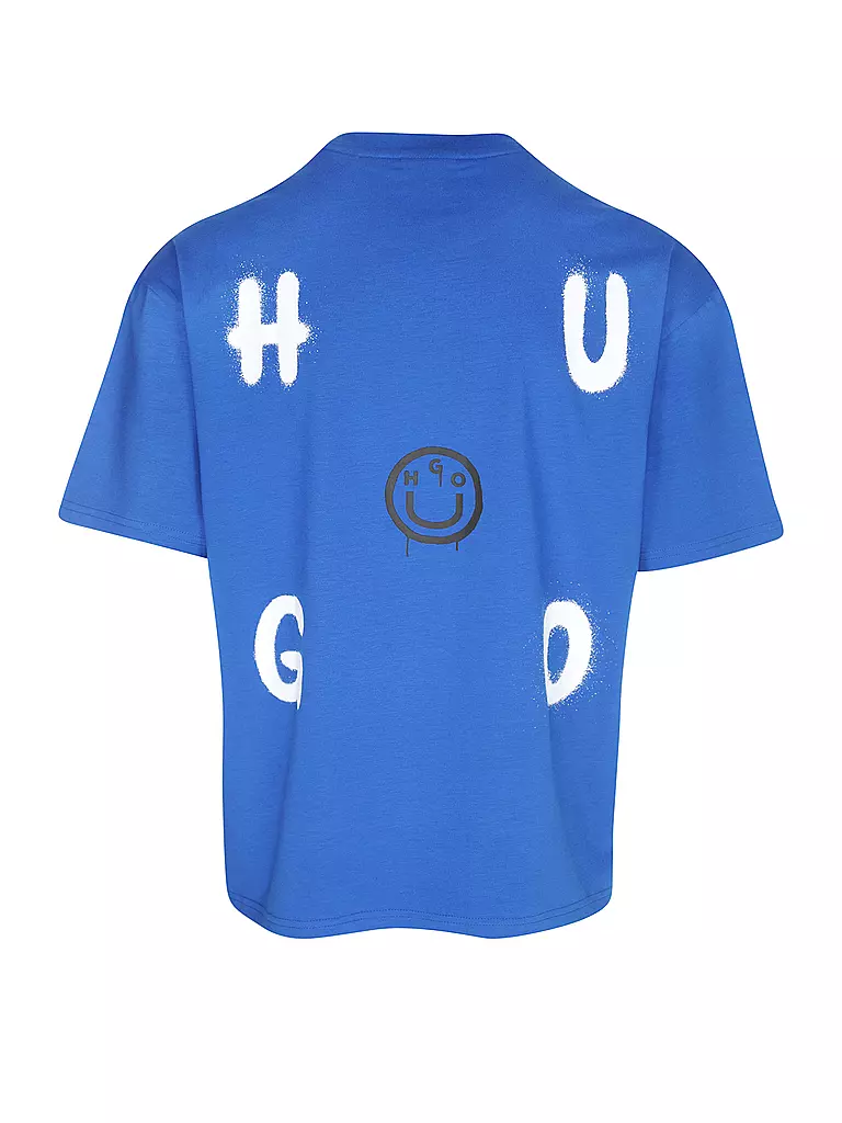 HUGO | T-Shirt NIMAYLITI | blau