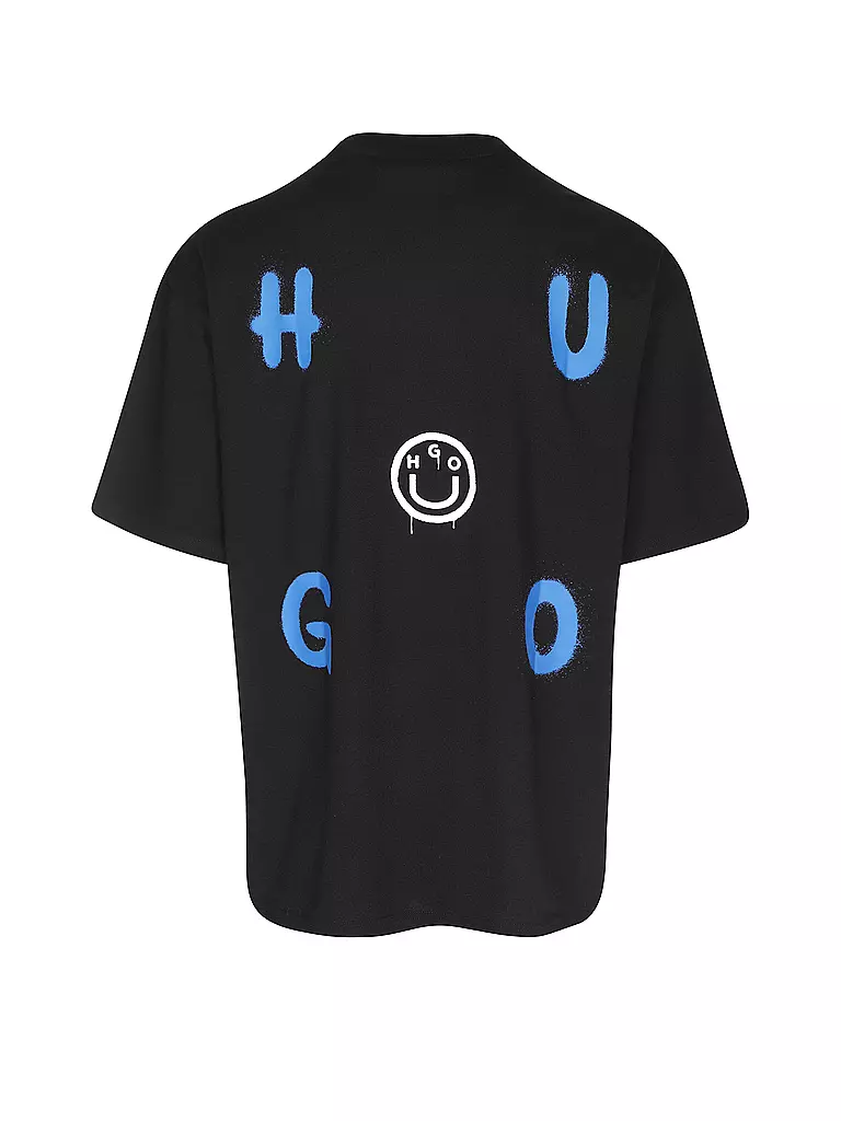 HUGO | T-Shirt NIMAYLITI | blau