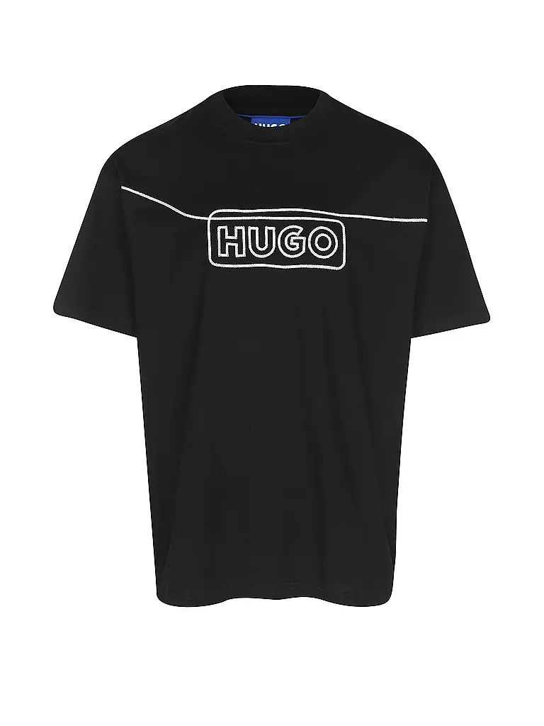 HUGO | T-Shirt NOIDERYO | schwarz