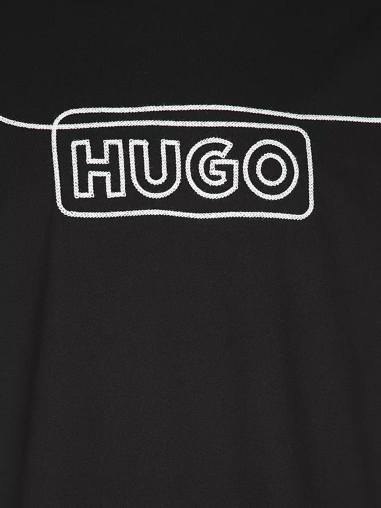 HUGO | T-Shirt NOIDERYO | schwarz