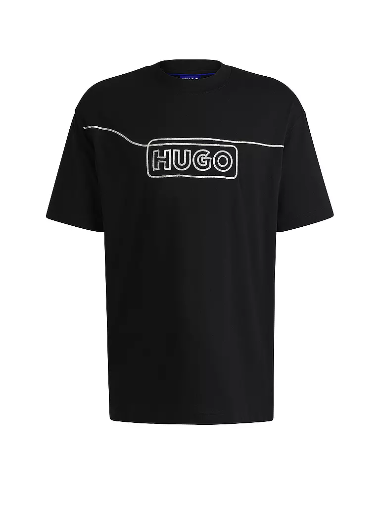 HUGO | T-Shirt NOIDERYO | schwarz