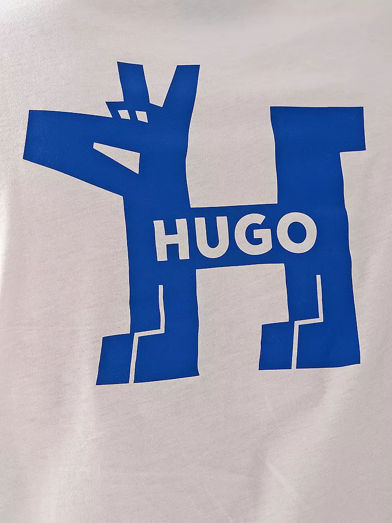 HUGO | T-Shirt NOLADOGG | weiss