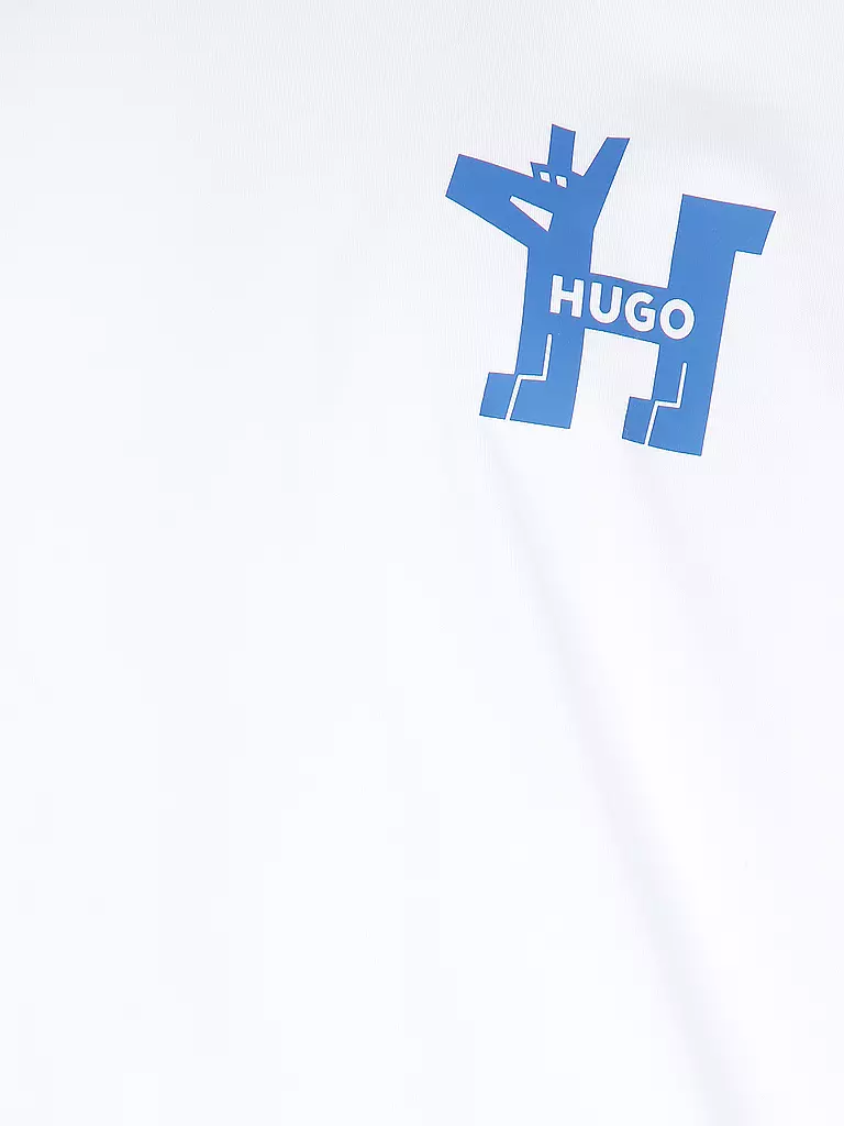 HUGO | T-Shirt NOLADOGG | weiss