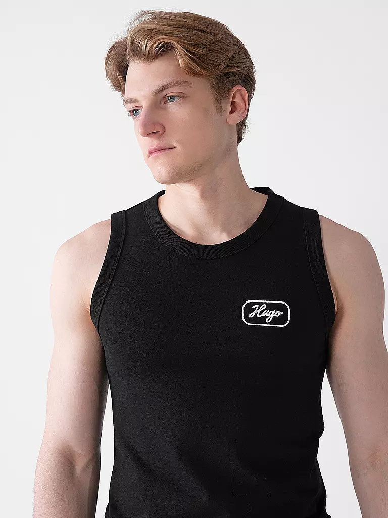 HUGO | Tanktop  | schwarz