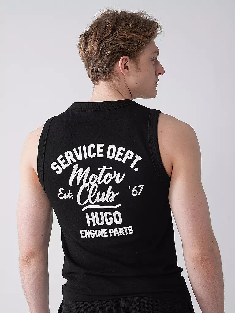 HUGO | Tanktop  | schwarz