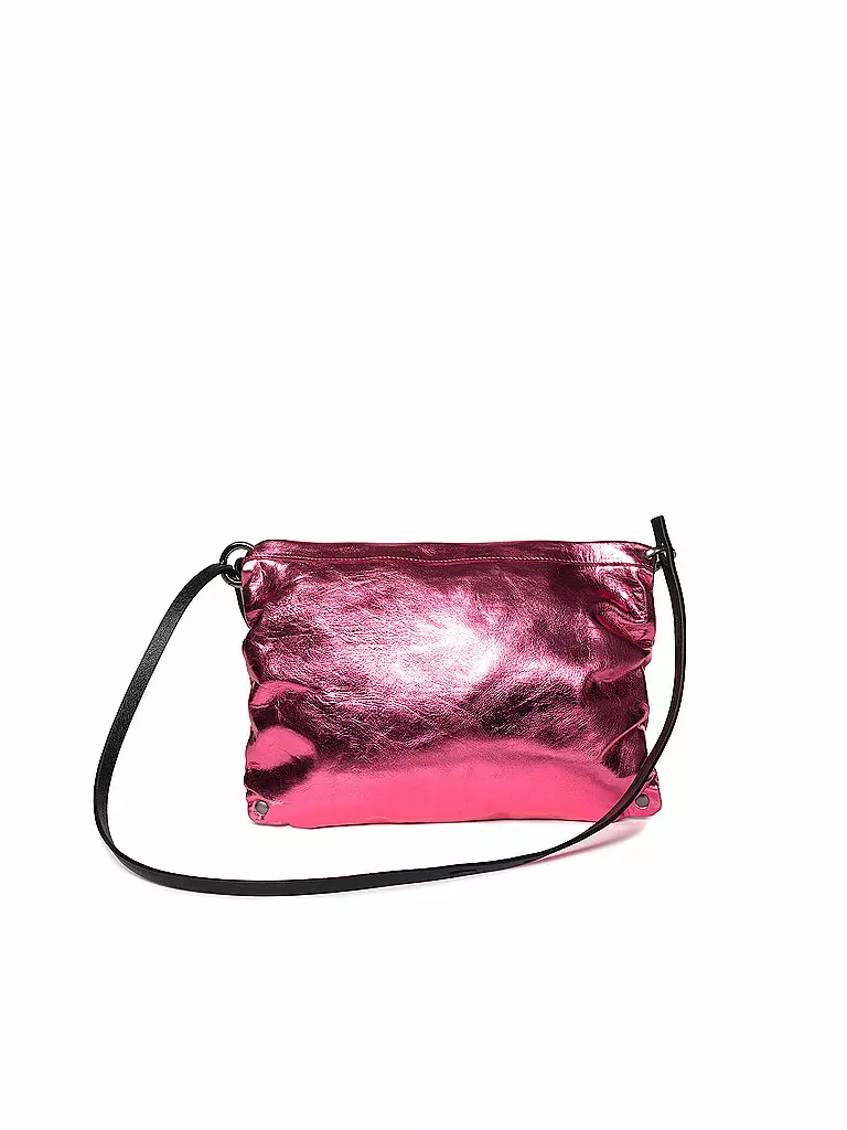 INA KENT | Ledertasche - Umhängetasche MOONLIT Ed. 1 | pink