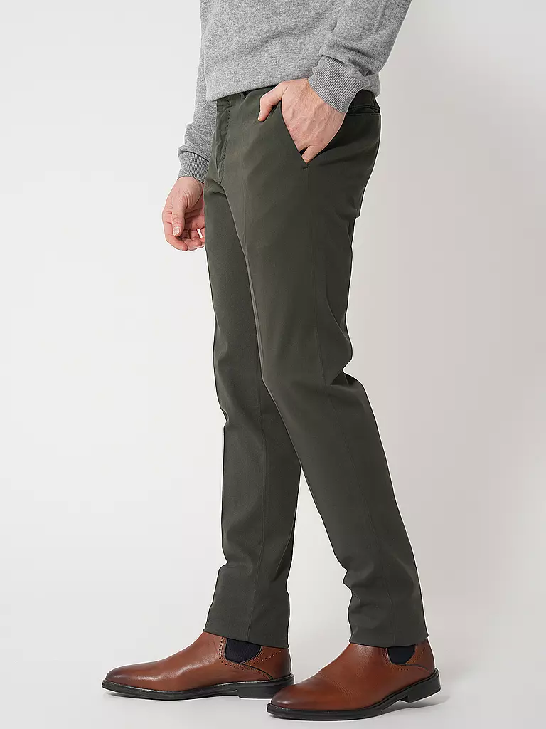 INCOTEX | Chino Slim Fit | hellbraun