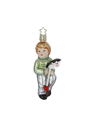 INGE GLAS | Weihnachtsschmuck HOPP HOPP HOPP 12cm Bunt