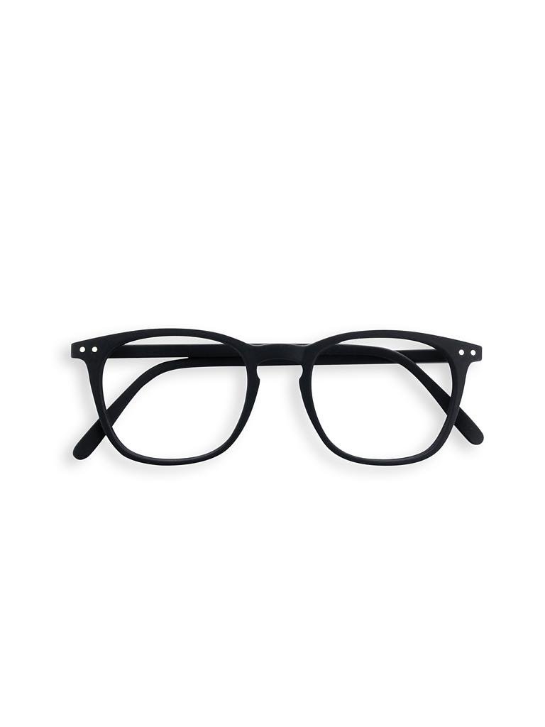 IZIPIZI | Lesebrille "No. E" (black soft) +1.00 | schwarz