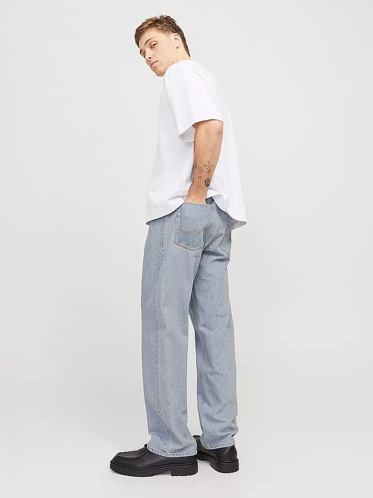 JACK & JONES | Jeans Baggy Fit JJIALEX JJORIGINAL | hellblau