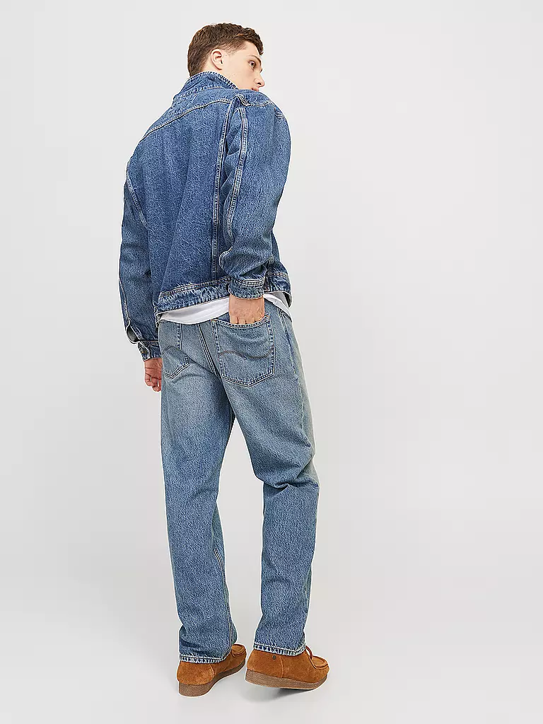 JACK & JONES | Jeans Baggy Fit JJIEDDIE JJIORIGINAL | blau