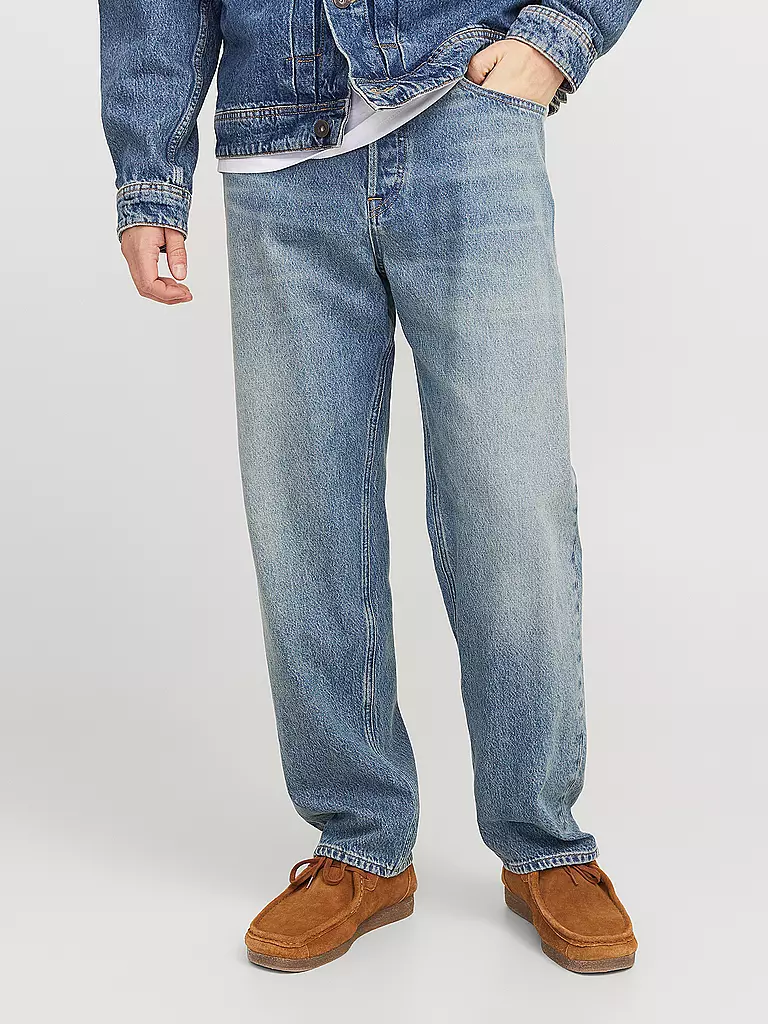 JACK & JONES | Jeans Baggy Fit JJIEDDIE JJIORIGINAL | blau