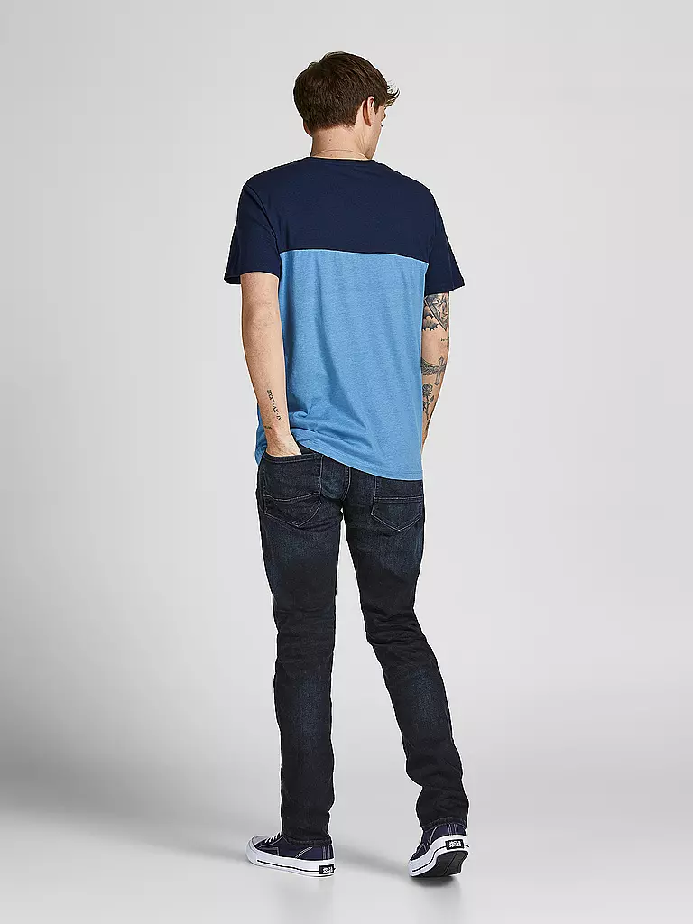 JACK & JONES | Jeans Slim Fit JJIGLENN | blau