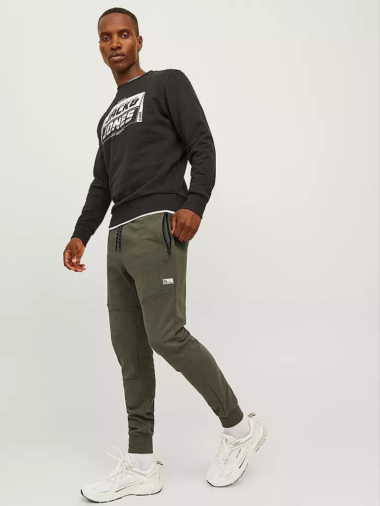 JACK & JONES | Jogginghose JPSTWILL JJAIR | schwarz