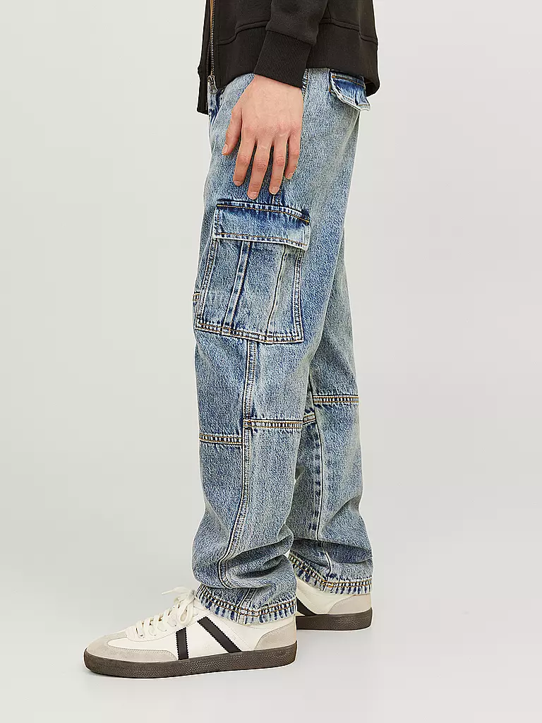 JACK & JONES | Jungen Jeans Relaxed Fit JJICHRIS | blau