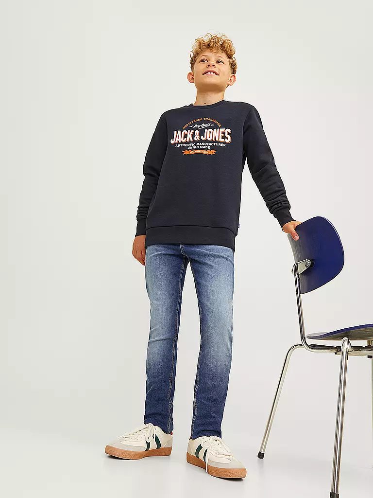 JACK & JONES | Jungen Jeans Slim Fit JJIGLENN | grau