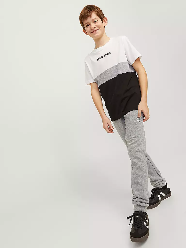 JACK & JONES | Jungen Jogginghose JJIGORDON | schwarz