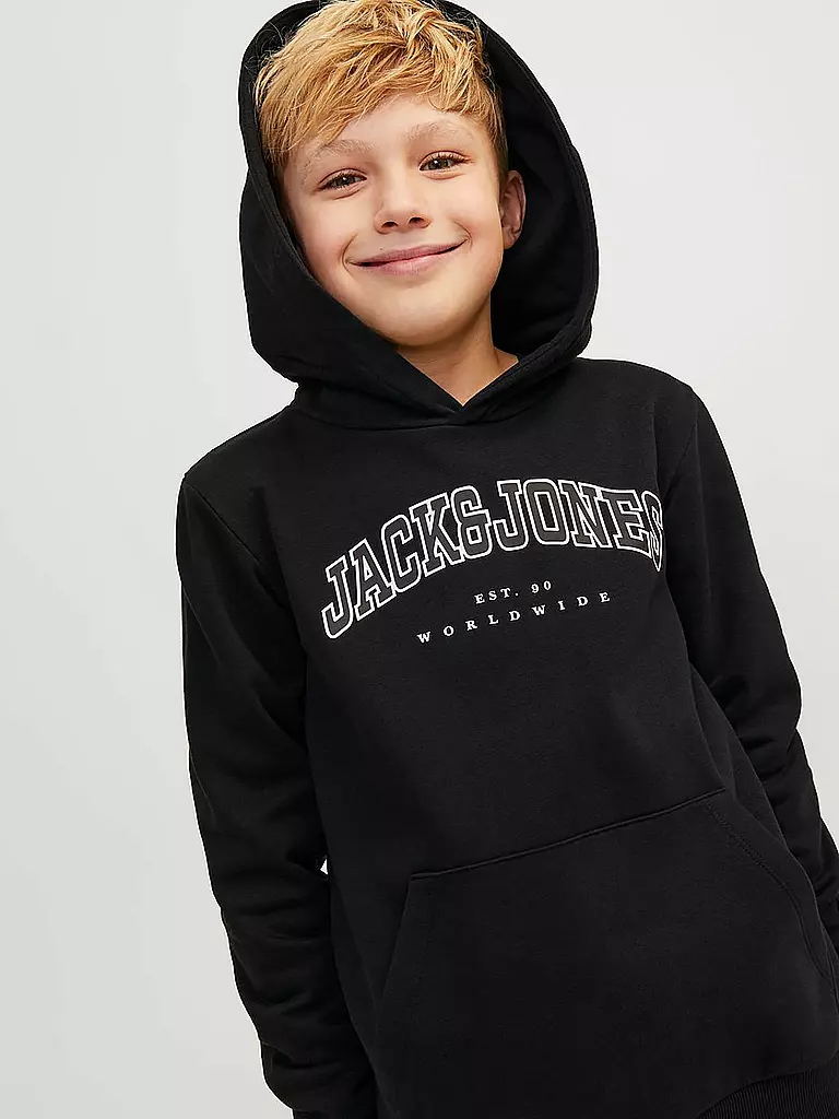 JACK & JONES | Jungen Kapuzensweater - Hoodie JJECALEB | braun