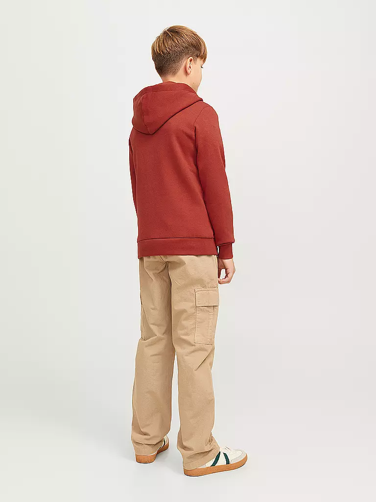 JACK & JONES | Jungen Kapuzensweater - Hoodie JJELOGO | dunkelblau