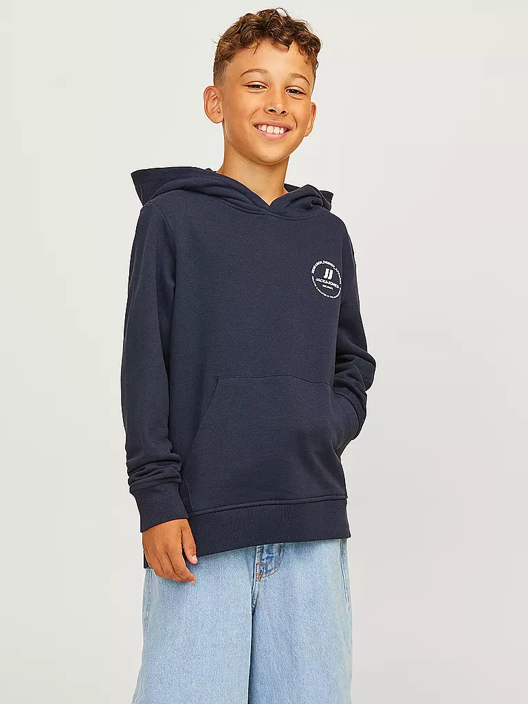 JACK & JONES | Jungen Kapuzensweater - Hoodie JJESWIFT | hellgrau