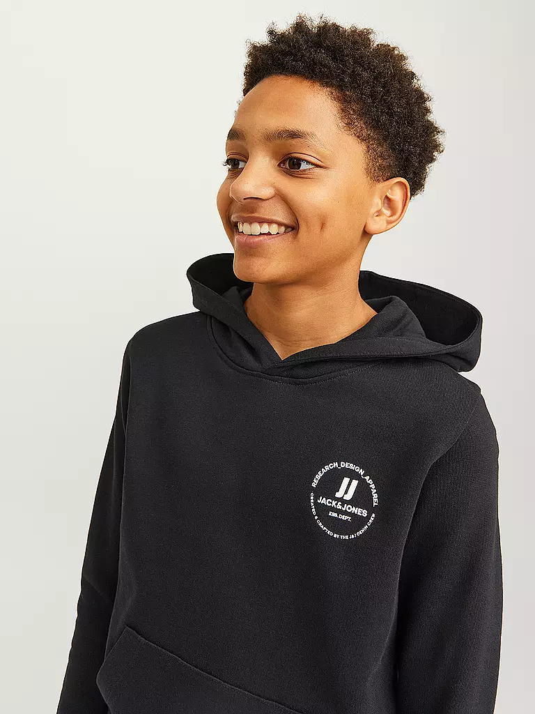 JACK & JONES | Jungen Kapuzensweater - Hoodie JJESWIFT | hellgrau