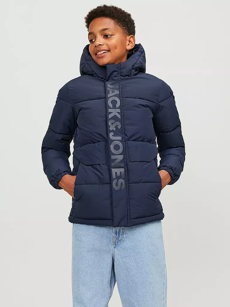 JACK & JONES | Jungen Steppjacke  JCOSPEED | schwarz