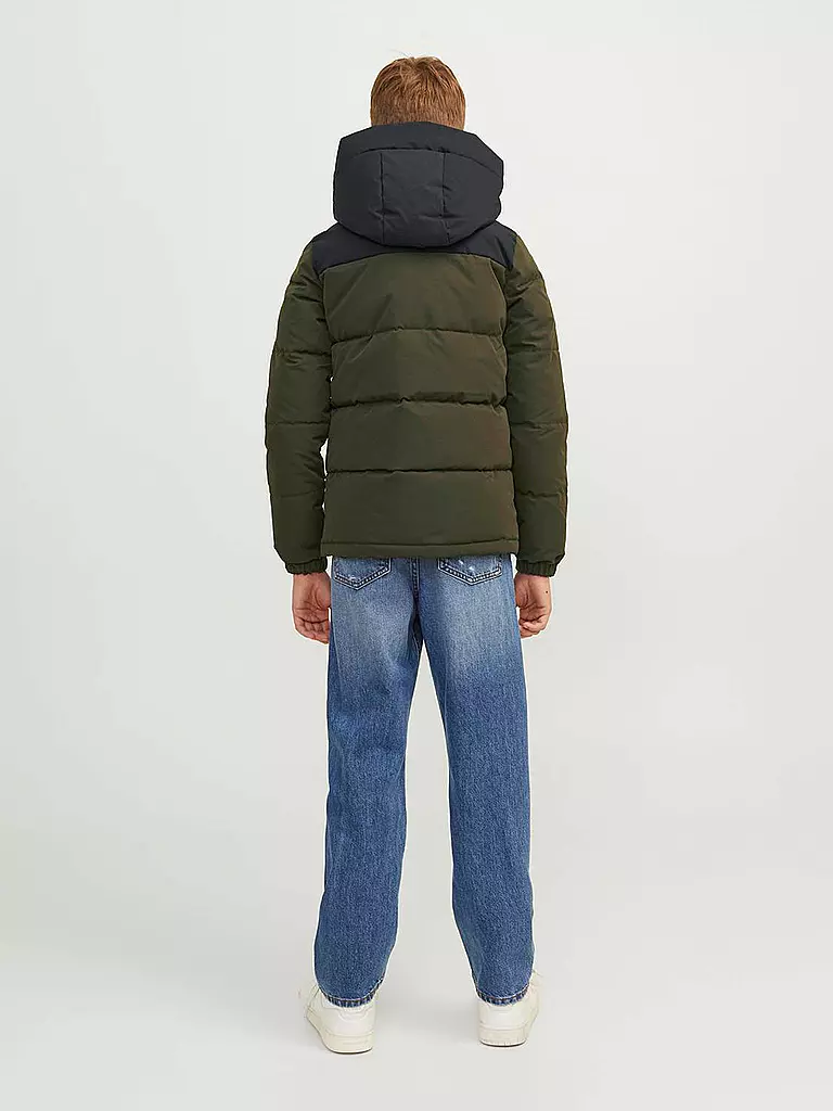 JACK & JONES | Jungen Steppjacke  JJEOTTO | dunkelblau