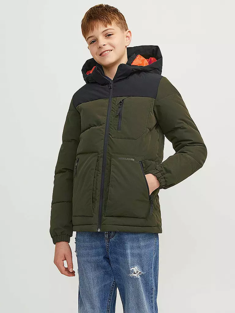 JACK & JONES | Jungen Steppjacke  JJEOTTO | dunkelblau