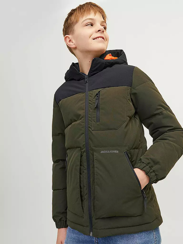 JACK & JONES | Jungen Steppjacke  JJEOTTO | dunkelblau