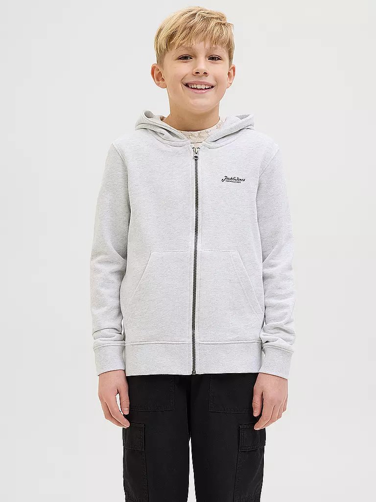 JACK & JONES | Jungen Sweatjacke JJBEAU | mint