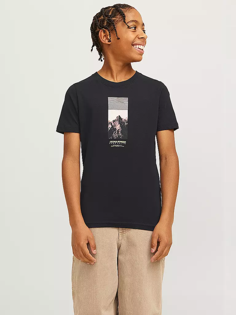 JACK & JONES | Jungen T-Shirt JCOAERO | grau