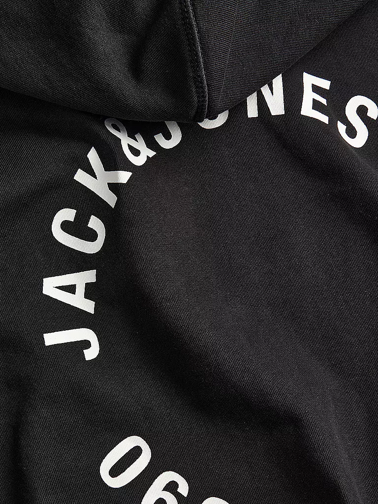 JACK & JONES | Kapuzensweater - Hoodie JJSUNSET | schwarz