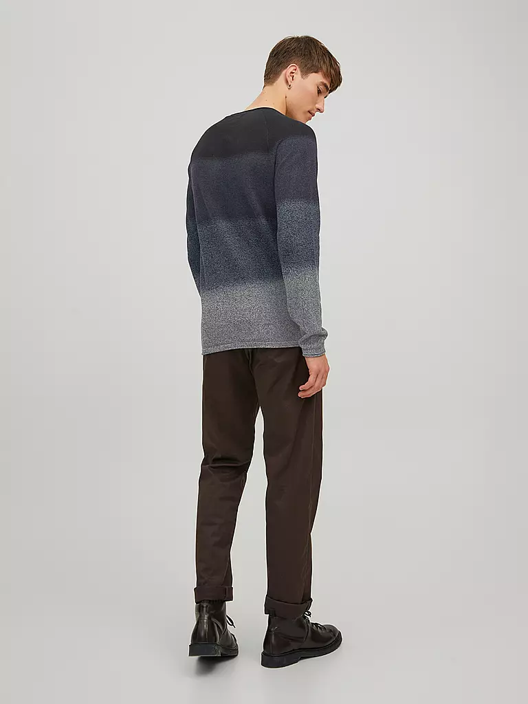 JACK & JONES | Pullover  JJEHILL | dunkelgrün