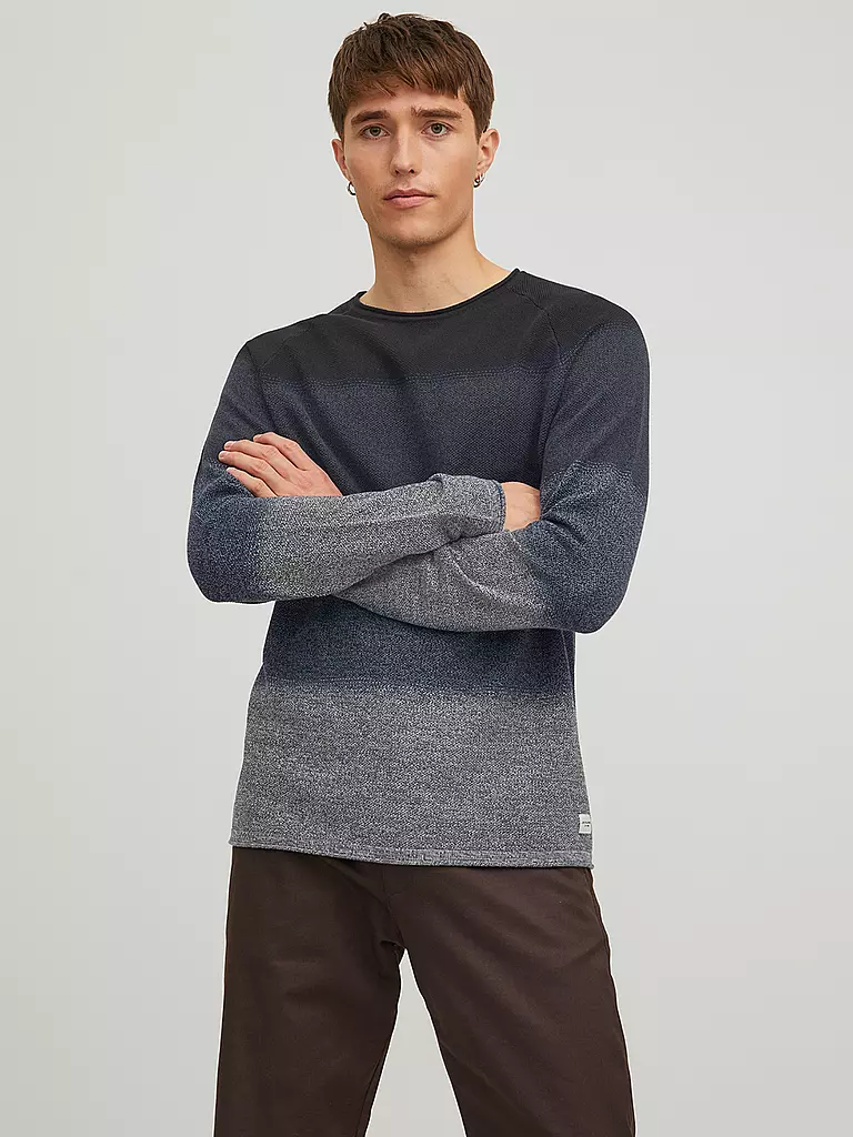 JACK & JONES | Pullover  JJEHILL | dunkelgrün