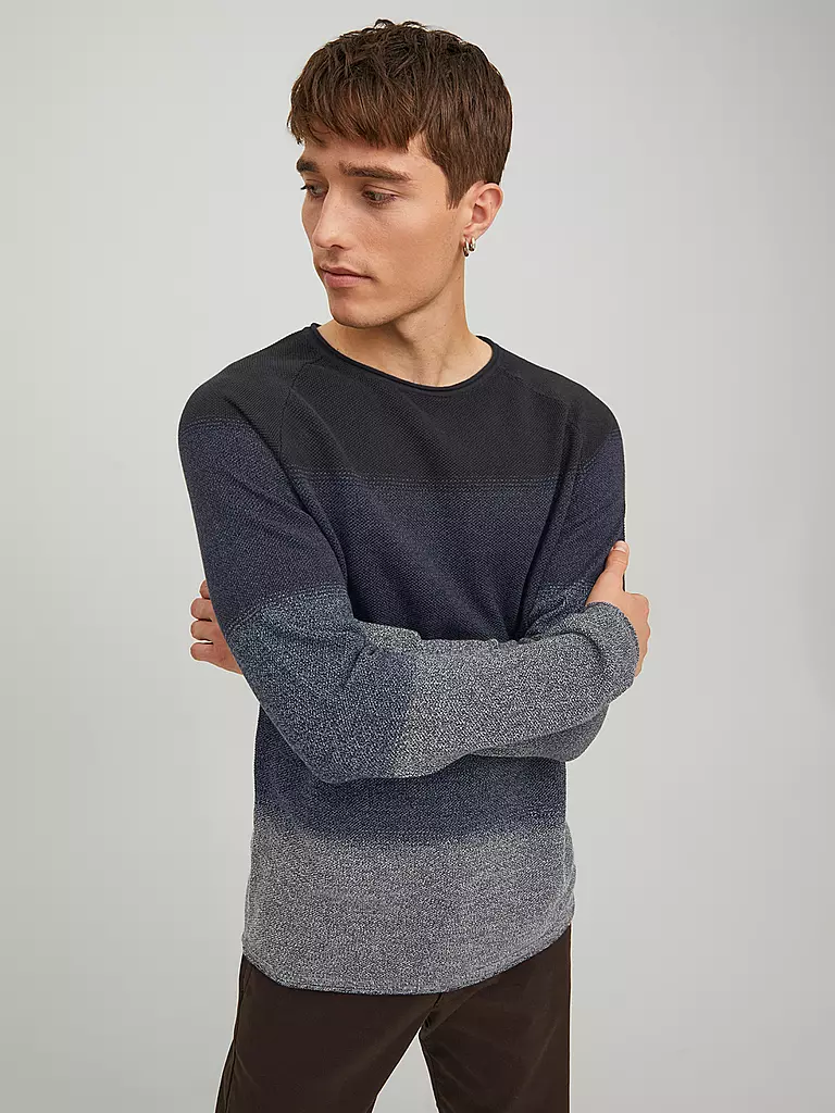 JACK & JONES | Pullover  JJEHILL | dunkelgrün